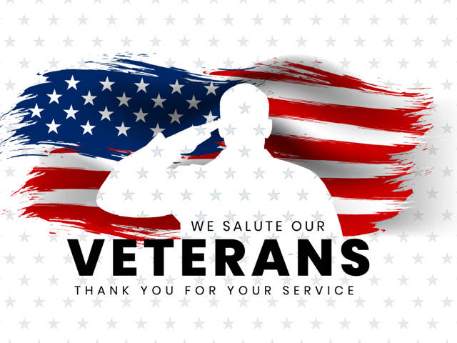 We Salute Our Veterans